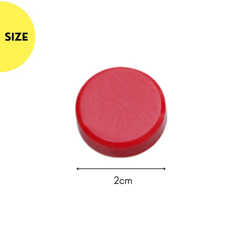 Magnets, Whiteboard Magnets, Round (20 Pieces) ND-0358-R09-20