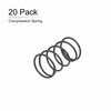 DTGN 1.2x18x30mm(DxODxL) Compression Spring - 20Pack - Good for Machinery