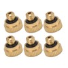 20Pcs Brass Atomizing Nozzle Gardening Misting Spraying Tool Set 0.3mm