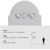 Greluma 1 x AC 220V-240V PIR Body Motion Sensor Infrared