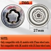JEUCLEL JL 705 for 27mm Nuts, Jeep (JL) Dodge Wheel