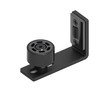 CCJH Sliding Barn Door Floor Guide Adjustable Wall Mounted Bottom