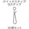 Q Snap Stainless Steel Quick Snap Set of 30 #000