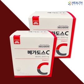 Goryeo Eundan Korea Eundan Megadose C Vitamin C 3000 (100 packets x 2) H / 고려은단 메가도스C 비타민C 3000 (100포 x 2개) H