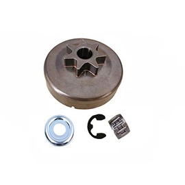 ZXZHL 7T Sprocket Clutch Drum with Needle Bearing, Washer, E-Clip Fit for Stihl 017 MS170 018 MS180 021 MS210 023 MS230 025 MS250 Chainsaws