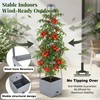 ENNUFO Tomato Planter with Trellis 57", 2-Pack Self Watering Raised