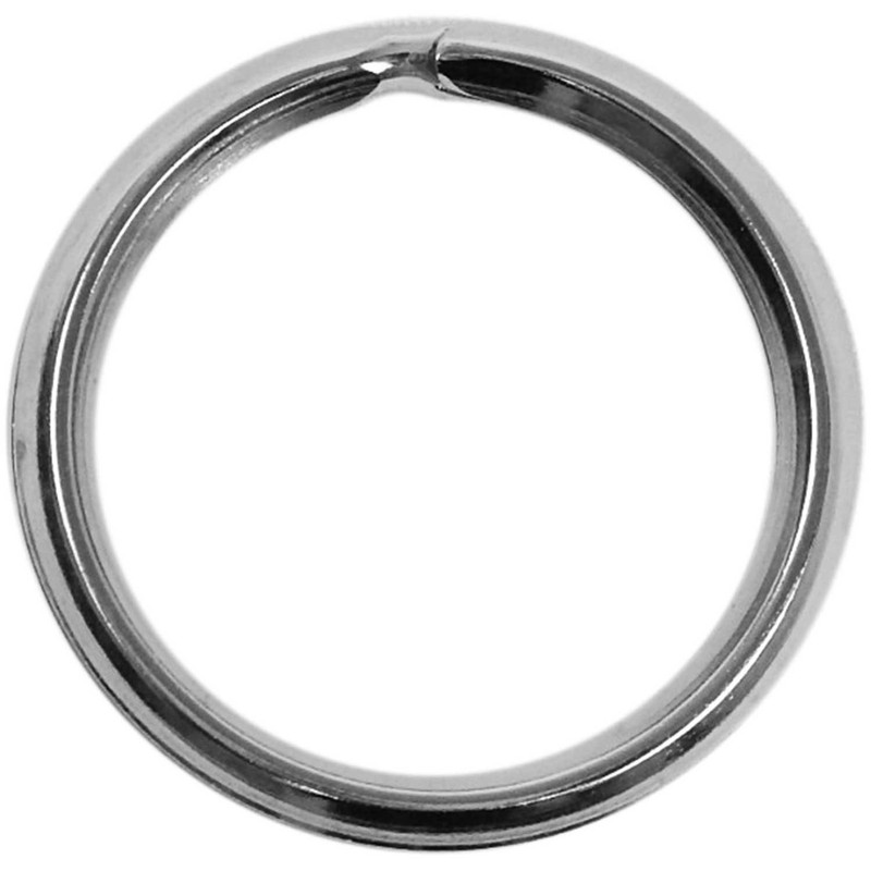 nissatyein Nickel Key Ring – 32 mm – P –