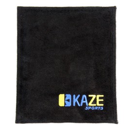 KAZE SPORTS Premium Leather Shammy Pad Bowling Ball Cleaning Towel (1)