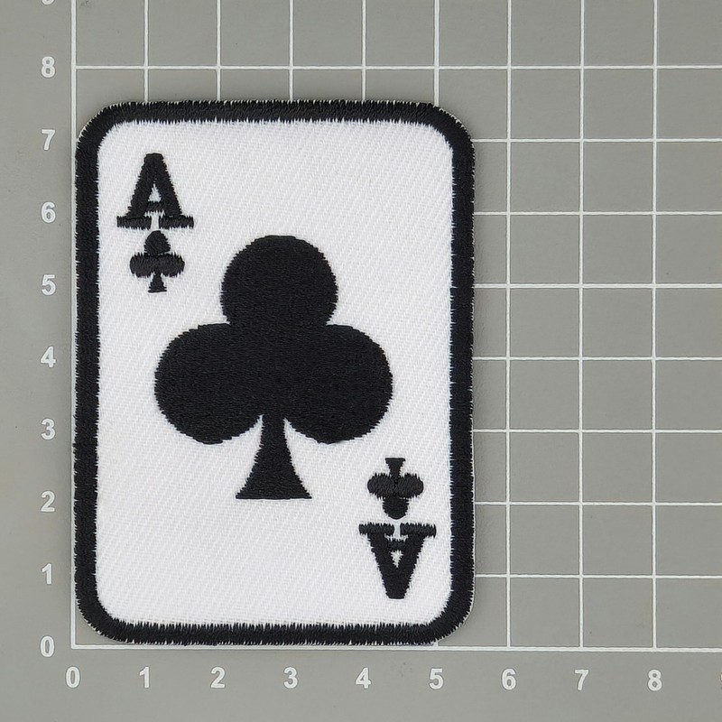 Ass Cross Patch for Iron-On / Iron-On Patch 5.5 x