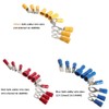 EL-SKY Wire Terminal Crimp Connectors, 480 Pcs 12-Size Assorted Mixed