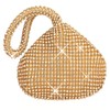 J&G Triangle Rhinestone Ladies Clutch Bag, Evening Bag, Handbag, Wedding