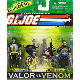 Cobra B.A.T. II v3.2 and Cobra B.A.T.v4 - G.I. Joe Valor vs Venom Action Figure Pack