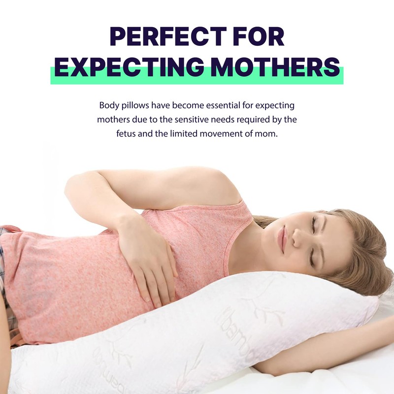 Back Support Systems Body Pillow – Contoured & Straight –