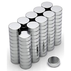 NeoMagNova® Neodymium Magnet Strong - N42, 6 x 2 mm Mini Round Magnets - For Notice Board, Magnetic White Board, Crafts and Experimentation, Photos, Spice Jars and More - Set of 100