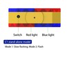 QXMH Solar Strobe Warning Light,High Bright Outdoor LED Flashing Light