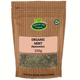 Organic Mint (Spearmint) 250g by Hatton Hill Organic | Refreshing Aromatic Herb, Mentha Spicata, Bright & Cooling Flavour