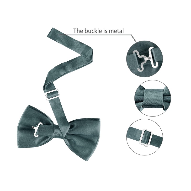 Allegra K Men's Bowtie, Bowtie, Ribbon, Formal, Wedding, School Entrance