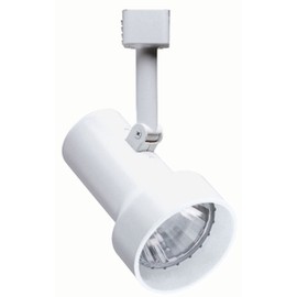 Juno Lighting R510WH 1-Light Step Cylinder Trac-Master Head, White Finish