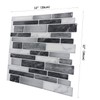 Art3d 10-Sheet Self-Adhesive Tile Backsplash for Kitchen, Vinyl Decorative Marble