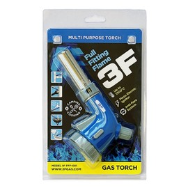3F Culinary Professional Torch + 4 Butane Canisters Included Cooking Torch Baking Searing Campfires Charcoal Grills Camping Butane Fuel