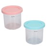 Ice Cream Pints Transparent Reusable Pints Homemade Ice Cream Container