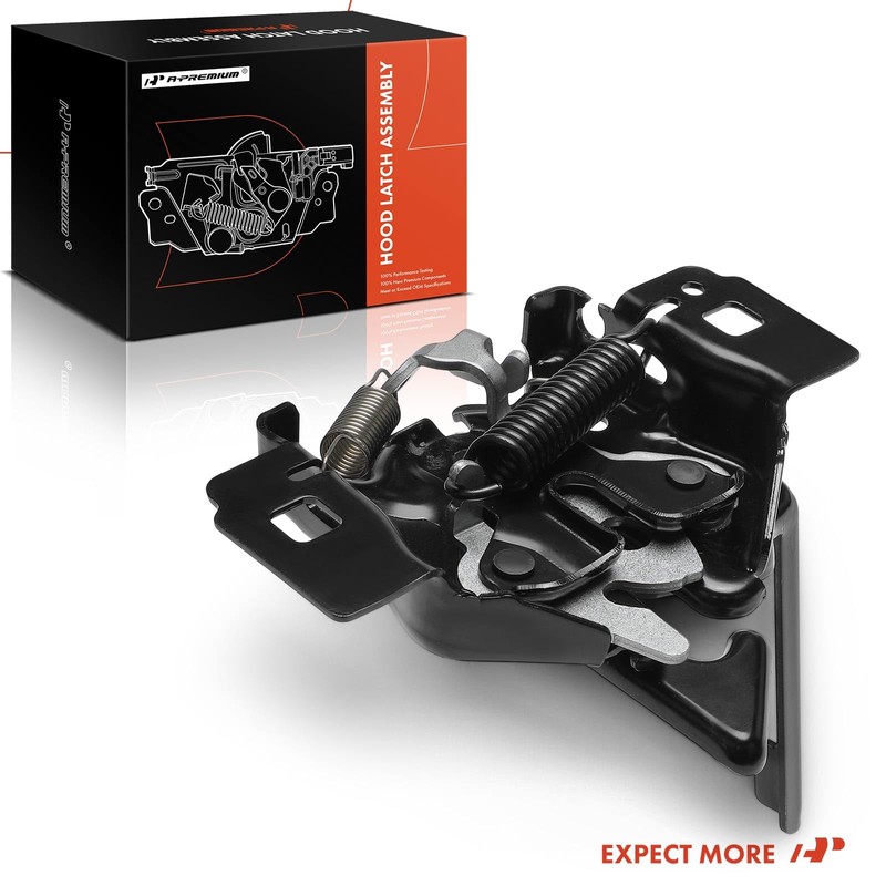 A-Premium Front Hood Latch Lock Assembly Compatible with Ford &
