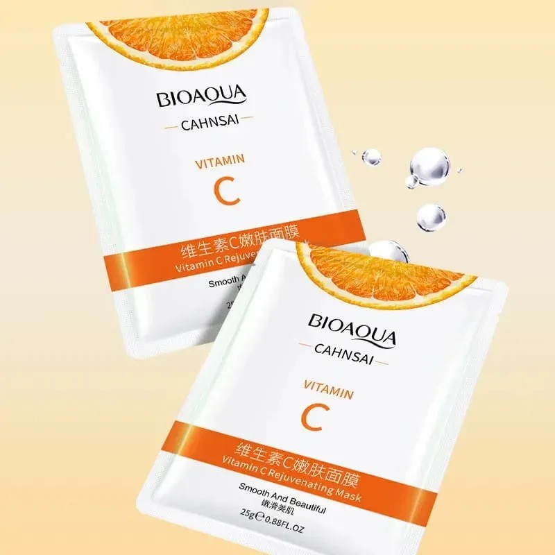 Kit Garnier Express Aclara Vitamina C 4 Pasos Agua Micelar