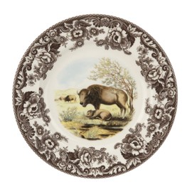 Spode Woodland & Delamere Dinner Plate (Bison)
