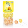 Perle di Sole Assorted Lemon and Orange Lollipops Individually Wrapped