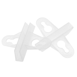 PIYANYO 20PCS Plastic Suction Cup Holder Aquarium Fish Tank Feeding Separator Suction Cup Clamp Bracket Transparent