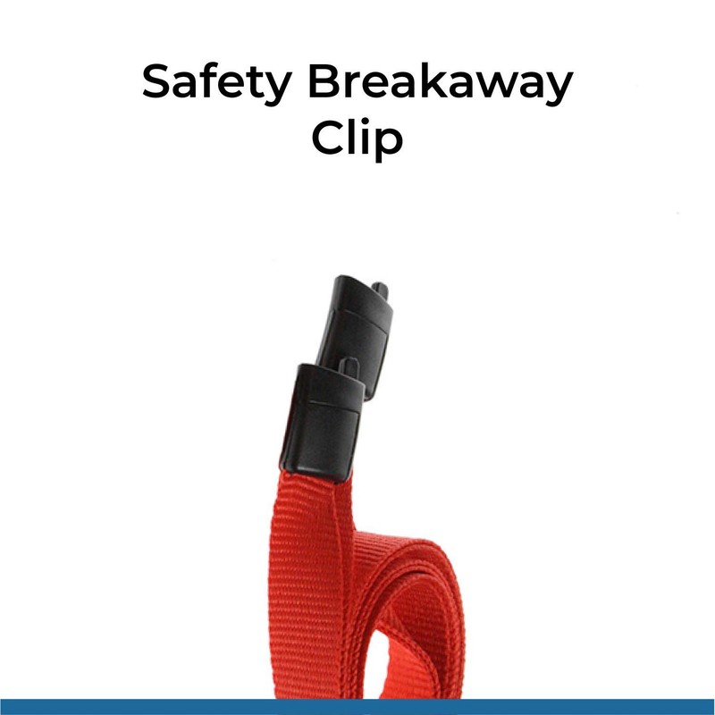 PCL Media ltd Red Lanyard for use with Rigid ID