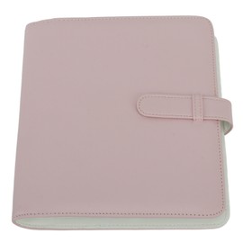 3 Inch 256 Pockets Photo Album PU Leather Photo Album Picture Case Storage Collection Book for Camera Pink