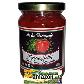 PEPPER JELLY - 12 oz, De La Grenade