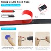 ALITOVE 16.4ft White LED Strip Flexible Ribbon Light Black PCB
