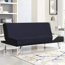 Waterproof Blanket RBSC 60 Inches Futon Dog Bed Cover Non Slip Large Sofa Cover Incontinence Mattress Protectors for Pets Dog Cat