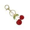 ZCCHSYQI Cherry Keychain Bag Purse Charms Sparkling Crystal Accessories Cute
