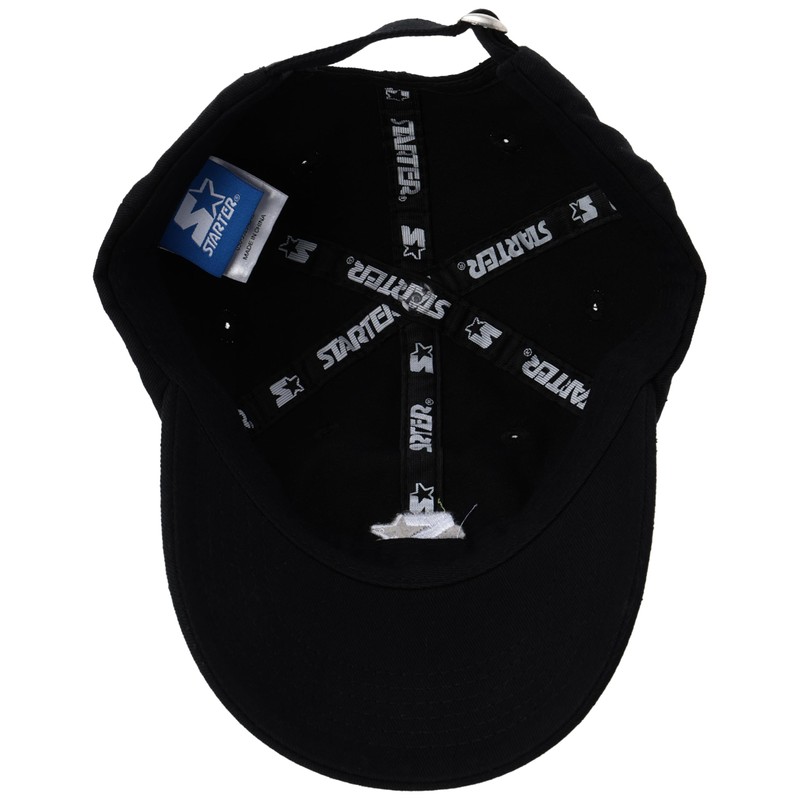 Starter Blue Label ST-LCPK02 Boys Low Cap, Black, Free size