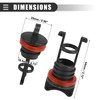 Motoforti Universal, Kayak Drain Plug Kit, Thread Hull Drain Stopper,
