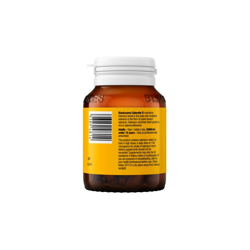 Blackmores Selemite B 100mcg 100 Tablets