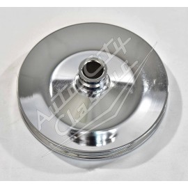 AUTO CITY CLASSIC GM Black Single Groove Power Steering Pump Pulley Key Way SBC BBC Chevy 350 454