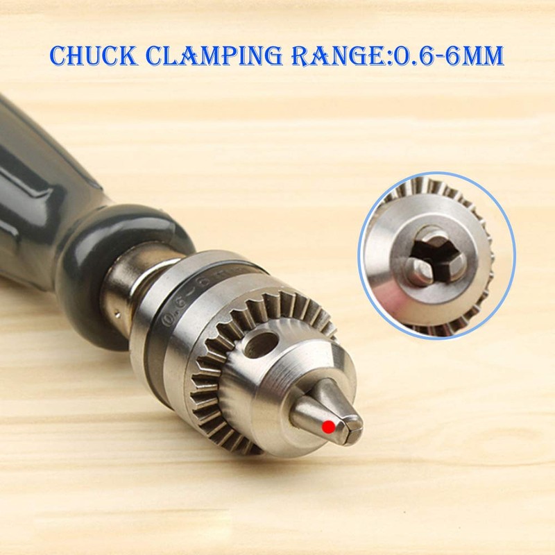 YAGSUW Hand Drill Bits Set 7 in 1 Manual Tool