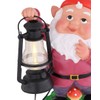 Globo Garden LED Gnome Solar Lantern, Multi-Colour