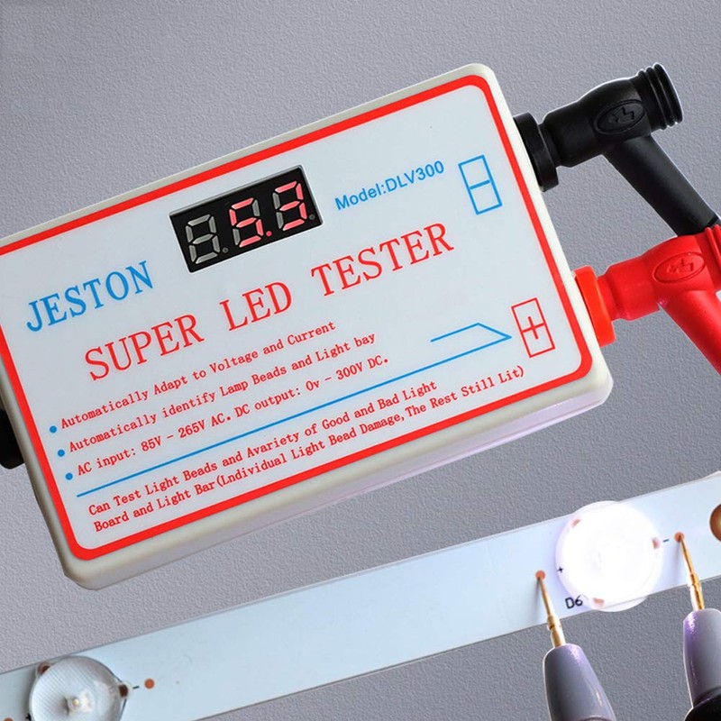 LED Light and TV Backlight Tester, 0-300V Adaptive Voltage LED