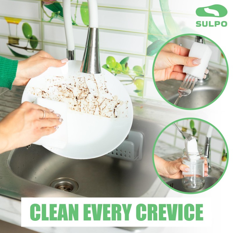 SULPO Dirt Eraser Sponge for Shoes and Household - Magic