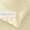 Pure Bedding Satin Sheets Twin [3-Piece, Ivory] Hotel Luxury Silky
