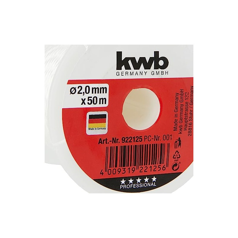 kwb Mason’s lacing cord in different colours/lengths