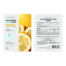 BEAUTY29 Hyaluronic Aqua Plus Essence Full Face Facial Sheet Mask (Lemon)