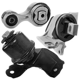 3pcs Engine and Transmission Motor Mount Set Kit Rear Left Driver and Right Passenger Side for Ford for Fusion 2006-2009,for Lincoln for Zephyr 2006 6E5Z6038CB A5473BR