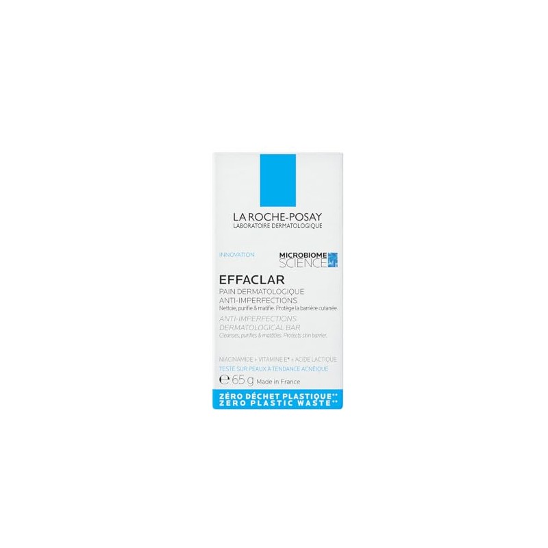 La Roche-Posay Effaclar barra espumosa dermatológica
