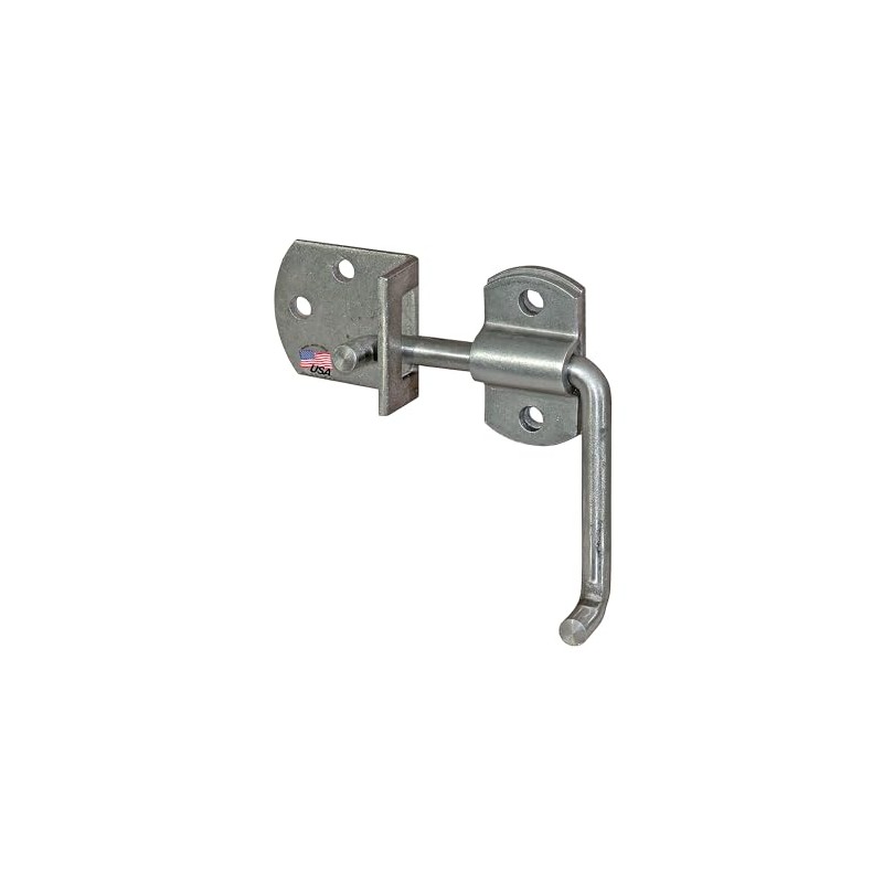 Buyers Products B2588B Plain Finish Straight Side Security Latch Set